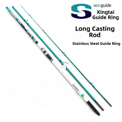 3 Plug Solid Tip Surfcasting Fishing Rod 4.2m