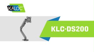 KOORUI X KLC DS200 Monitor Arm Mount Stand for 17 inch to 32 inch Monitor | adjustable single arm mountx