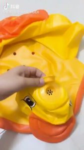 เบาะลมหัดนั่งเด็กเล็ก โซฟาฝึกนั่งเด็กอ่อน ลายเป็ด แบบเป่าลม เบาะลมหัดนั่งเด็กเล็ก อากาศได้ดี สินค้าพร้อมส่ง