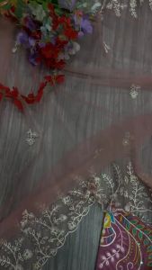 [PRE-ORDER] Semistitched Premium Kasturi Silk Embellished With Heavy Multi Thread Embroidery Lengha (10-15days delivery)