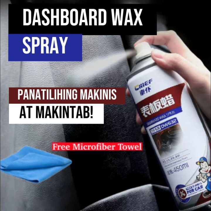 Chief All Purpose Surface Wax Dashboard Wax Spray Anti Fading Car Interior Polishing Detailer