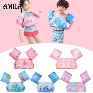 AMILA Vòng Tay Bằng Xốp Bơi Cho Trẻ Em Thiết Bị Bơi Cho Trẻ Tập Đi Áo Phao Nổi Ống Nước
