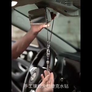 Gantungan Parfum Spion Kaca Tengah Mobil Car Pendant Pewangi Hiasan Logo All Mobil Toyota Honda Mazda Mitsubishi Hyundai