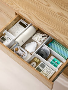 Drawer Storage Divider Pieces Plastic Partition Board Partition Free Combination Intimates Socks Finishing Box Grid Handy Gadget