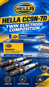 YAMAHA SNIPER 135 - Hella Spark Plug ( CC9N-7D ) Ngk C7hsa Twin Electrode Motorcycle PERFOMANCE & DURABLE