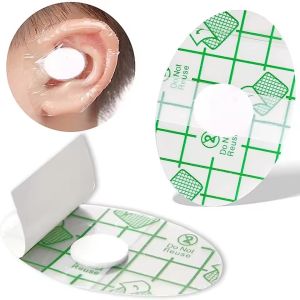 100/200Pcs Disposable Waterproof Ear Stickers / for Kids Adults Shower Ear Protector / Anti-Wear Heel Patches / Swim Salon Hairdressing Ear Pads