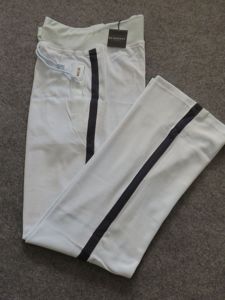 Water Blue Cotton Straight Leg Pants Thin Loose Fit Sport Trousers for Men And Women Spring Autumn Running Yoga Casual Wear