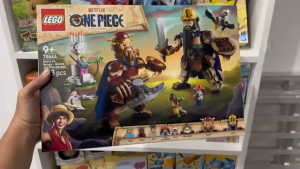 Mô Hình Lắp Ráp LEGO One Piece 75644 - Dorry vs Brogy: Gã Khổng Lồ Ở Đảo Little Garden (Chính Hãng)