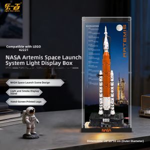 POP BRICKS | LEGO Space Launch System Model Acrylic Display Case