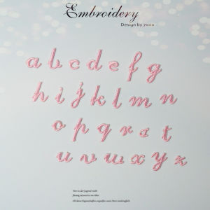 Small 26 Letter Self Adhesive Embroidered Relief English Alphabet Fabric Patches White Stitching for Bag Handmade Scrapbooking