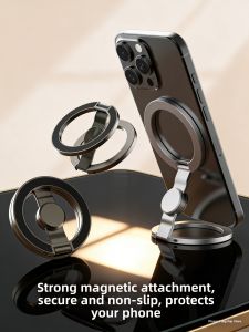 Piple | Double-sided Strong Adhesion Magnetic Phone Ring Stand Foldable Adjustable For Multiple Screen Orientations