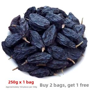 Premium Large Size Black Raisins Special Product from Xinjiang for Pregnant Women Snacks Dried Fruits Black Current Raisins