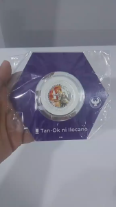 1 troy ounce 99.9% silver coin Tan-Ok ni llocano