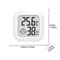 Digital Thermometer Hygrometer Indoor Room Temperature LCD Electronic Humidity Meter Sensor Gauge Weather Station For Home. 