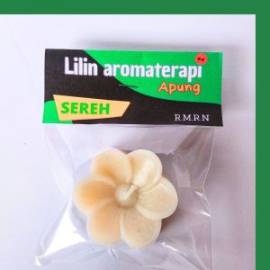 Lilin apung aromaterapi lavender spa unik souvenir pernikahan kado murah lucu natal tahun baru hadiah relaksasi 15 gram
