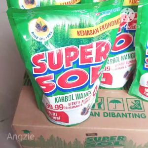 SUPERSOL 450 ML Karbol wangi cemara