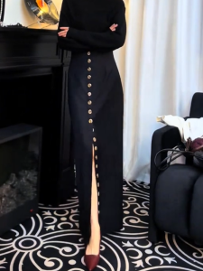 MANMI | High Waist Slimming Straight Pencil Skirt