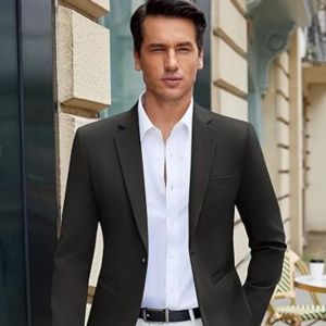 Men Wedding Suit Bridegroom Business Groom Wear Tuxedos Custom Made Formal  1 Piece Male Blazers Groomsmen Best Man