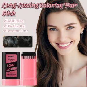Disposable Hair Dyeing Pen Covering White Hair Long-Lasting Coloring Comb Emergency Hairdressing Stick