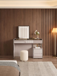 Luxurious Italian Style Dressing Table with Lift Mirror