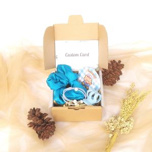 SWEETIE gomy.id gift box hampers kado hadiah birthday gift anniversary ulang tahun wisuda sidang pacar teman sahabat cewek wanita perempuan jedai scrunchie cepol bando bandana ikat rambut murah unik terjangkau lucu estetik aesthetic