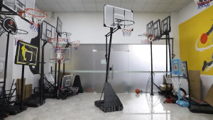 Premium Portable Basketball Hoop Mobile Basketball System Outdoor & Indoor Basketball Hoop With Stand for Adults & Kids Professional Training Standard Shooting Hoop