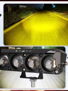 ไฟหน้า LED รถยนต์ไฟฟ้า รถจักรยานยนต์ รถสามล้อ ไฟหน้า LED ทรงเข็ม ความสว่างสูง 12V 60V สำหรับรถยนต์สี่ล้อ