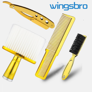 Bộ Dụng Cụ Chăm Sóc Râu Và Ria Mép Chuyên Nghiệp Dành Cho Nam Giới Với Giá Đỡ Dao Cạo Và Bàn Chải - Bộ Lược Chải Lông Trên Toàn Thân