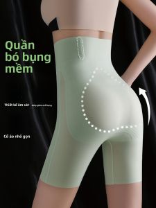Miiow | MiiOW Womens Soft Cartilage Abdomen Lifting Pants High Waist Three-quarter Length Nylon Spandex Summer Slimming Safety Underwear