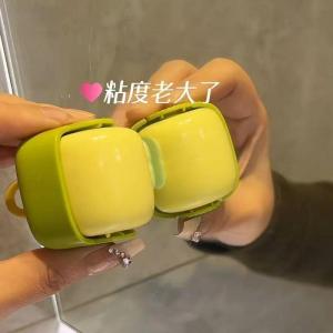 Reusable Sticky Lint Roller for Home Use - Washable Fabric and Pet Hair Remover