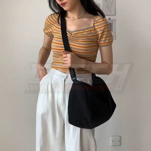 Tas Wanita Kualitas Tinggi: Tas Selempang Wanita Kanvas Premium Korea