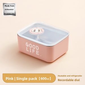YOULUNMEI | Portable Food Grade Stainless Steel Fruit Bento Box for Students