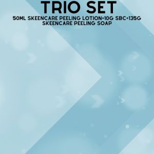 Trio Set 50ml SkeenCare Peeling Lotion+10g SBC+Premium Peeling Soap