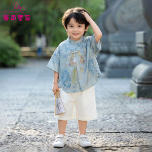 XINYUTONGGE | Summer Chinese Style Childrens Set