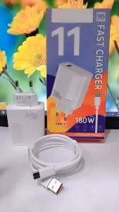 Charger HP RDMI 11 Fast Charger 180W Support Fast Charging