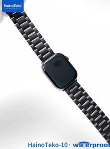 New! SmartWatch Haino Teko Germany 10 Series 10 Thinstant Classic WaterProof Jam Tangan Touch Screen Layar Amoled 3 Pairs Strap Sport Health Monitoring Kesehatan & Olahraga
