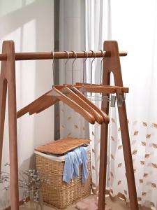 Thick Walnut Oak Triangular Hanger