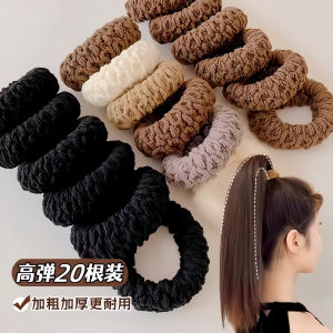 Dây Buộc Tóc Dày Mới Dây Đàn Hồi Cao Dây Buộc Tóc Dây Buộc Tóc Đầu Dây Buộc Tóc Đuôi Ngựa Cao Dây Buộc Tóc Bền