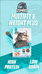 Zimbo Super Premium Low Grain Cat Food 2kg