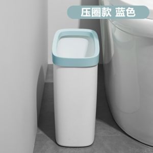 Ultra-Narrow Japanese Style Trash Can 10cm Gap Fitting for Home Bathroom Special Narrow Edge Model Toilet Waste Bin Storage