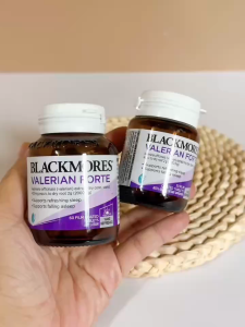 Viên uống hỗ trợ giấc ngủ Blackmores Valerian forte lọ 30 viên và 60 viên