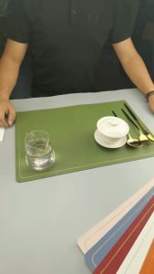 กลุ่ม แผ่นรองจาน PU สุขภาพ 45x30 ซม.กันน้ำ กันซม. แผ่นรองจานช่วยเพิ่มการติดเชื้อ และลดการไหลเวียน น้ำไม่ซึม