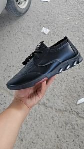 Brand GenGeGo（ 3 Days Delivered COD）Casual Shoes For Men Leather Business Shoes Slip on Black Driving Shoes Fashion Loafers For Men Shoes