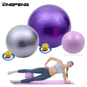 Women Gym Yoga Fitness Ball Thickening Type Anti-explosion Diameter 25/55/75cm Pilates Workout Mini Ball Sculpting Legs And Hips