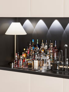 YA JIA LI JIA | Staircase Transparent Mini Display Organizer Shelf