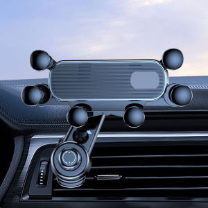 ผู้ถือโทรศัพท์มือถือ Air Outlet เซ็นเซอร์แรงโน้มถ่วงขาตั้งโทรศัพท์ Universal สมาร์ทโฟน Gap Mount ในอุปกรณ์ตกแต่งภายในรถยนต์