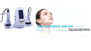 Multifunction 40K Cavitation Slimming Machine Ultrasonic Body Shaping Massager with Stand RF Facial Skin Tighten Lifting Device