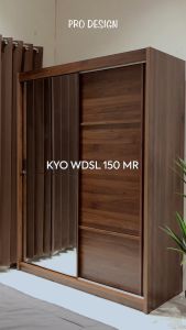 Pro Design Kyo WDSL150 MR Lemari Pakaian Pintu Sliding
