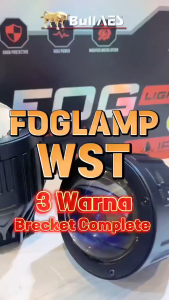 Foglamp Biled Bilens 3 Inch WST Bluelens 3 Warna IP 67 Merk WST Bracket Komplit