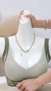 [EPSHOME] ALL IN ONE | PREMIUM QUALITY seamless wireless jelly stick latex everyday bra with hooks comfy elastic baju dalam wanita